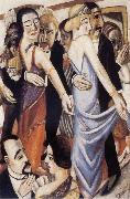 Max Beckmann Dance in Baden-Baden oil painting on canvas